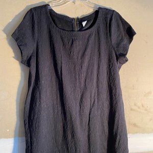 Old Navy maternity black tunic top Sz L